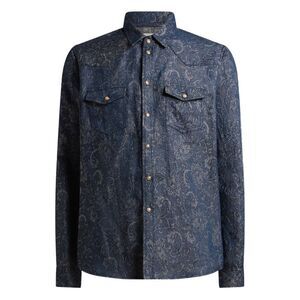 Etro Blue Shirts Men